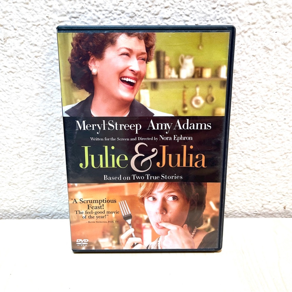 Julie & Julia: Meryl Streep & Amy Adams. DVD. EUC